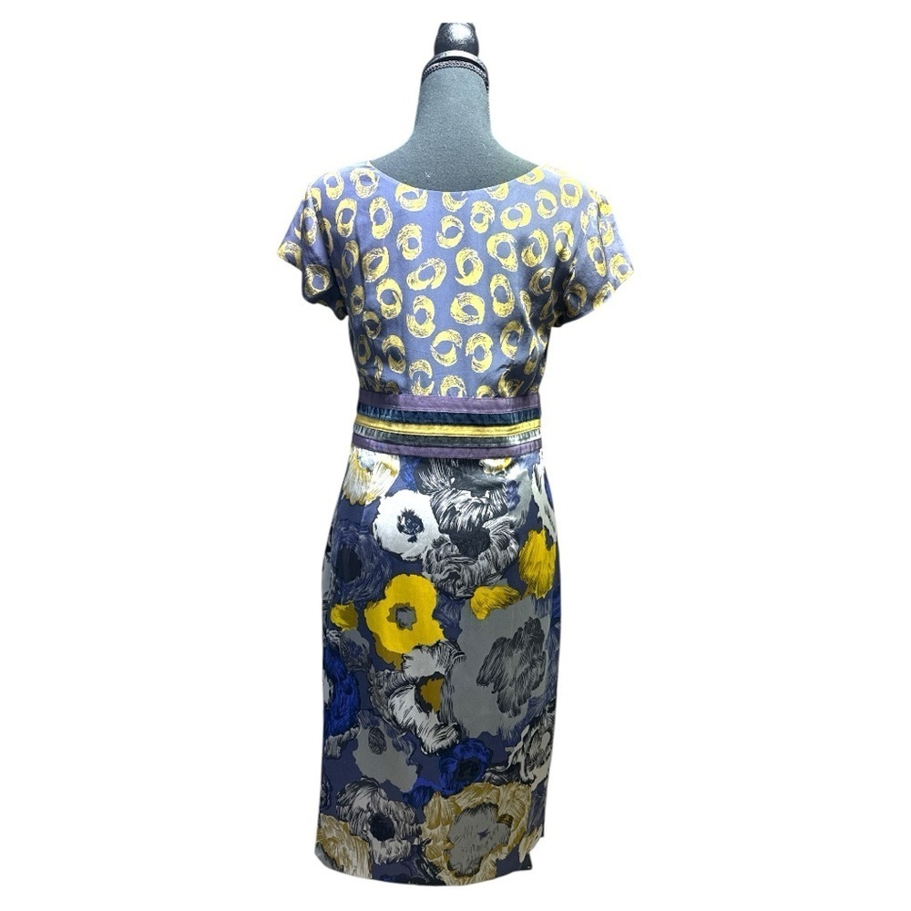 Boden Limited Edition Silk Print Dress Size 6 - Picture 3 of 10